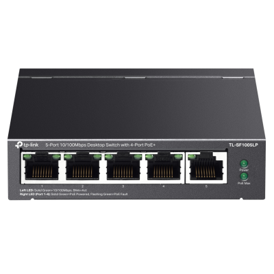 5-портовий PoE-комутатор TP-Link TL-SF1005LP некерований