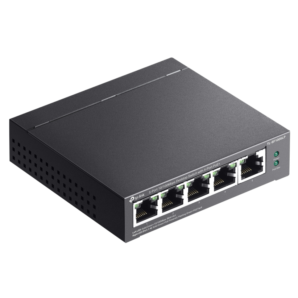 5-портовий PoE-комутатор TP-Link TL-SF1005LP некерований