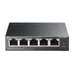 5-портовий PoE-комутатор TP-Link TL-SF1005P некерований