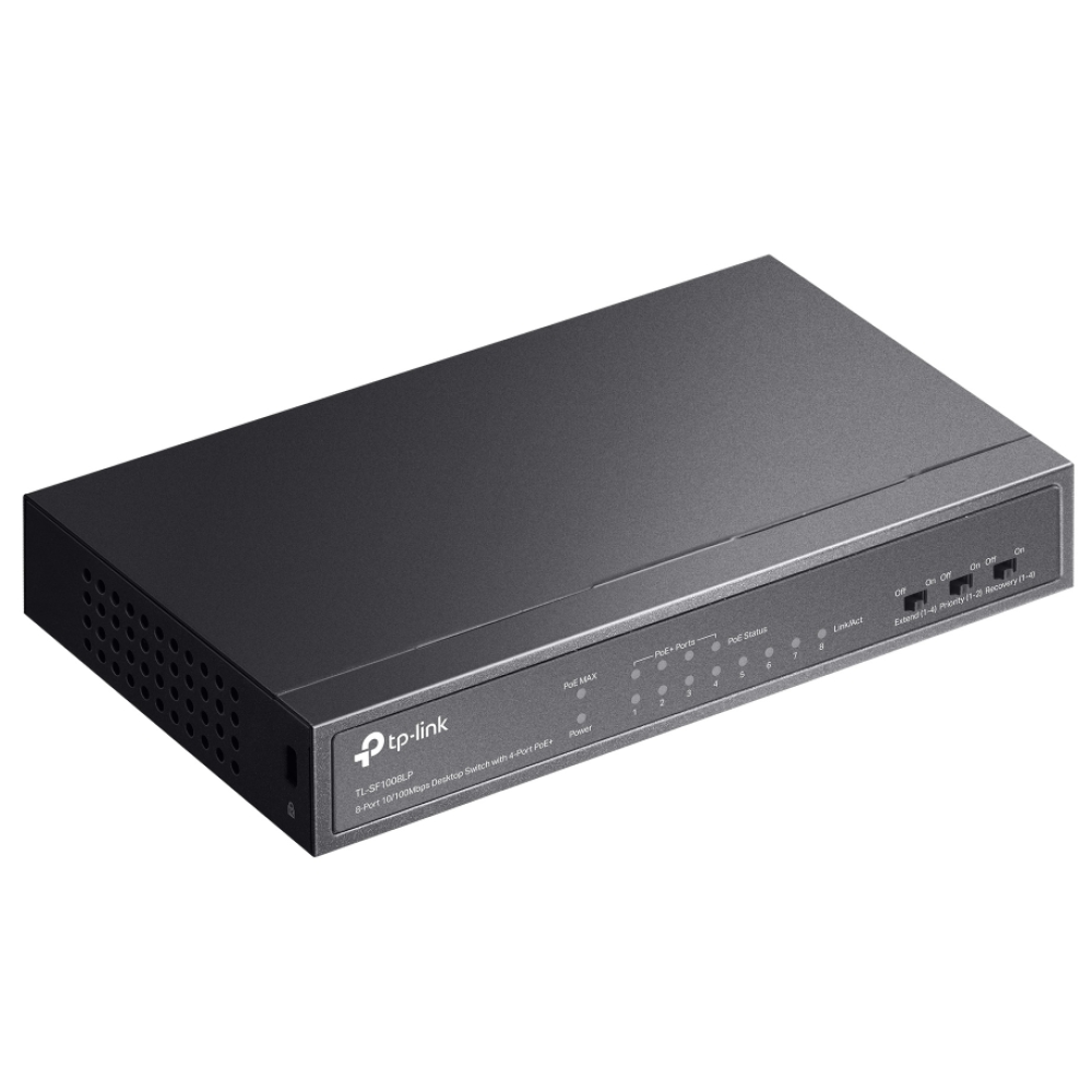 8-портовий PoE-комутатор TP-Link TL-SF1008LP некерований