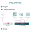 8-портовий PoE-комутатор TP-Link TL-SF1008P некерований