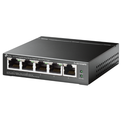 5-портовый PoE-коммутатор TP-Link TL-SG105MPE управляемый