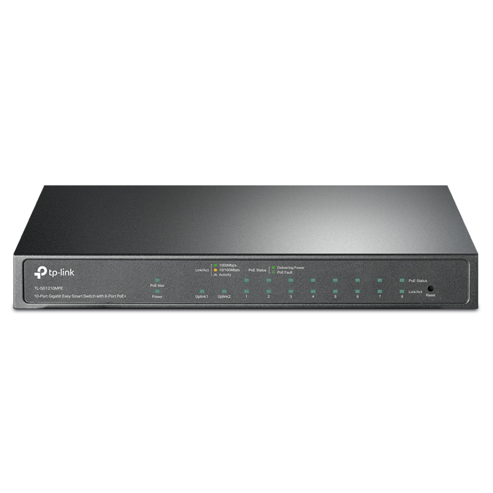 10-портовый PoE-коммутатор TP-Link TL-SG1210MPE