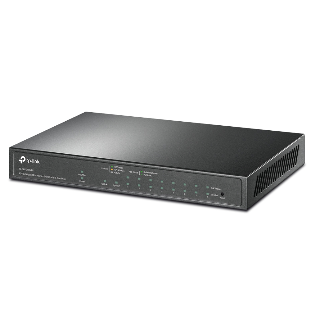 10-портовый PoE-коммутатор TP-Link TL-SG1210MPE