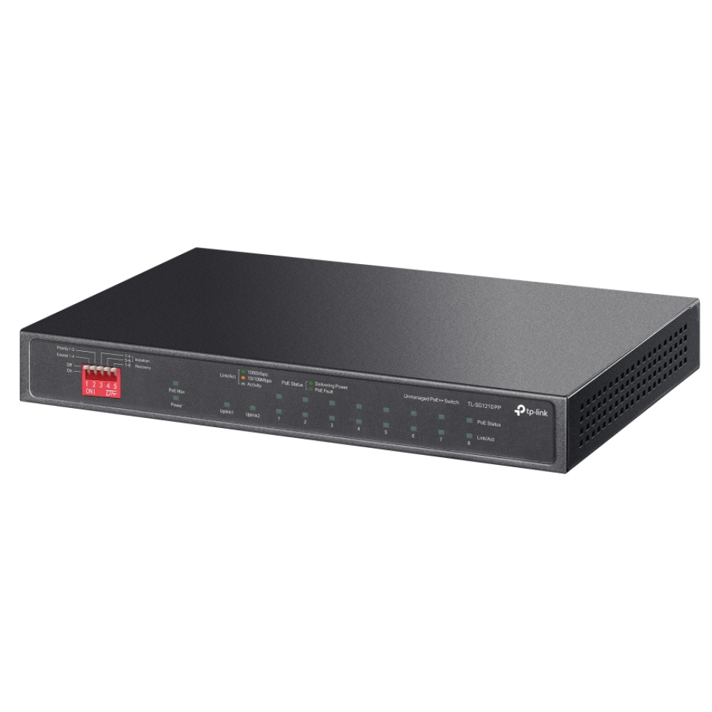 10-портовый PoE-коммутатор TP-Link TL-SG1210PP управляемый 