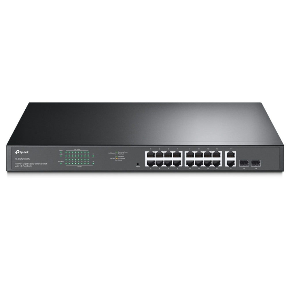 18-портовий PoE-комутатор TP-Link TL-SG1218MPE керований