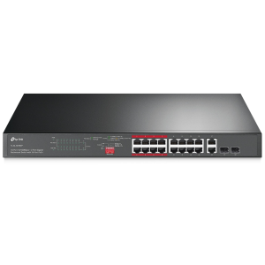 18-портовий PoE-комутатор TP-Link TL-SL1218MP некерований