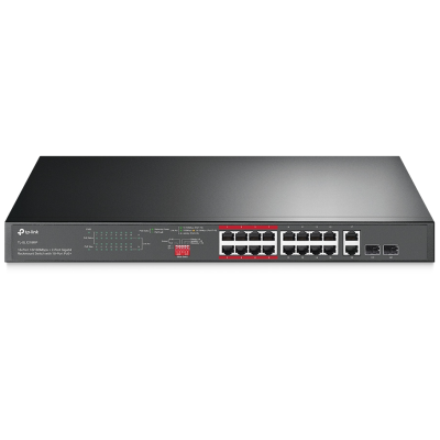18-портовий PoE-комутатор TP-Link TL-SL1218MP некерований