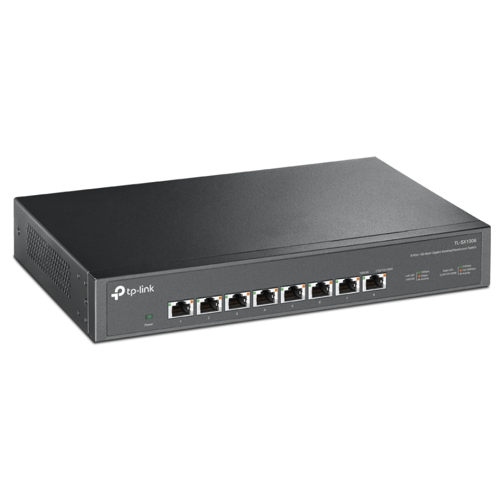 8-портовый коммутатор TP-Link TL-SX1008 неуправляемый