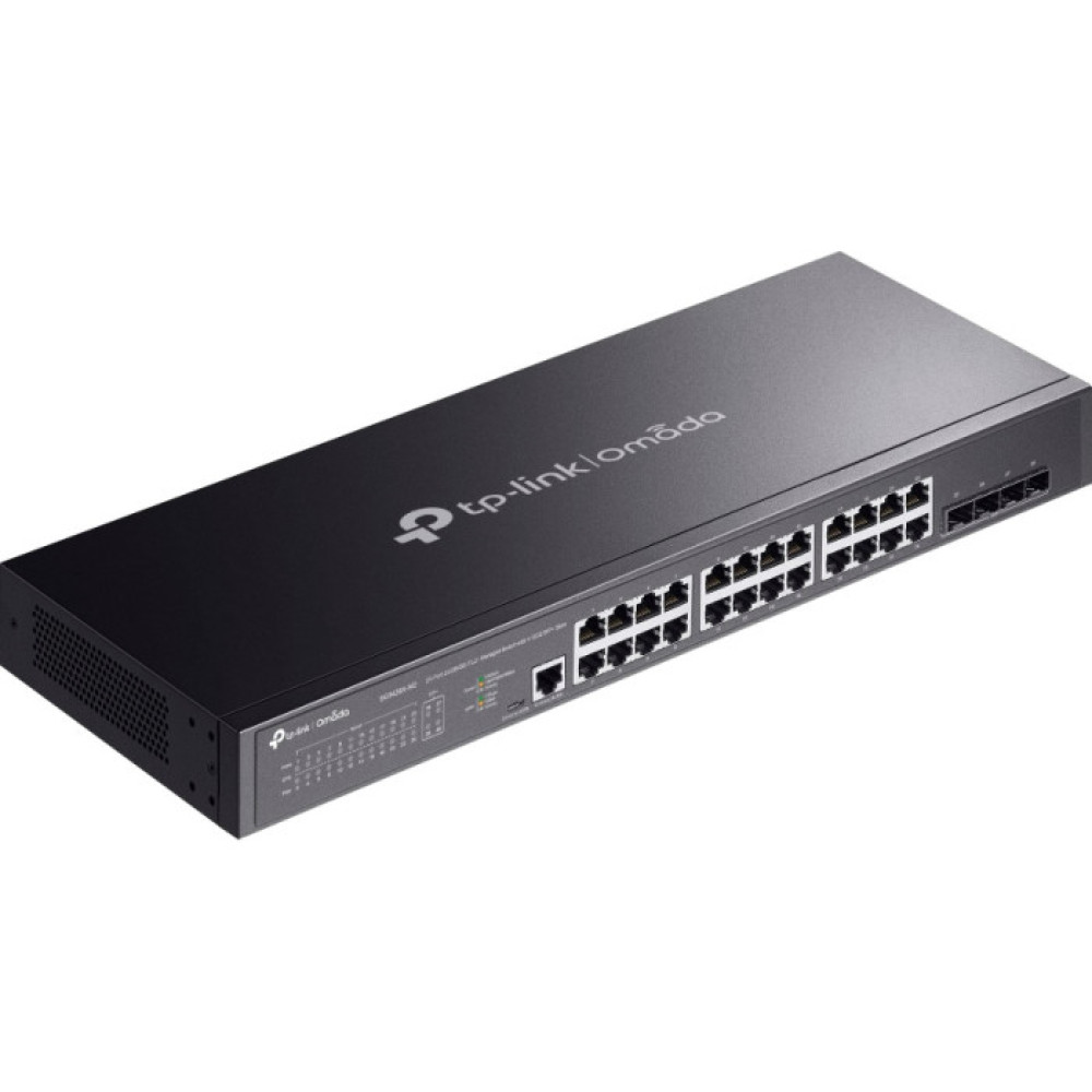 24-портовый коммутатор TP-Link Omada SG3428X-M2 управляемый