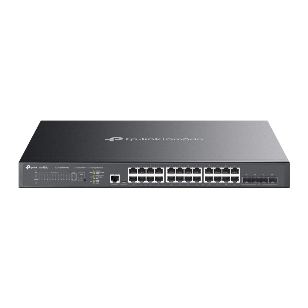 24-портовый PoE-коммутатор TP-Link Omada SG3428XPP-M2 управляемый