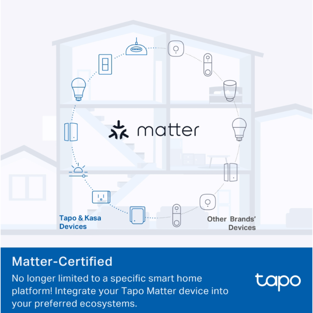 Умная розетка TP-Link Tapo P100M