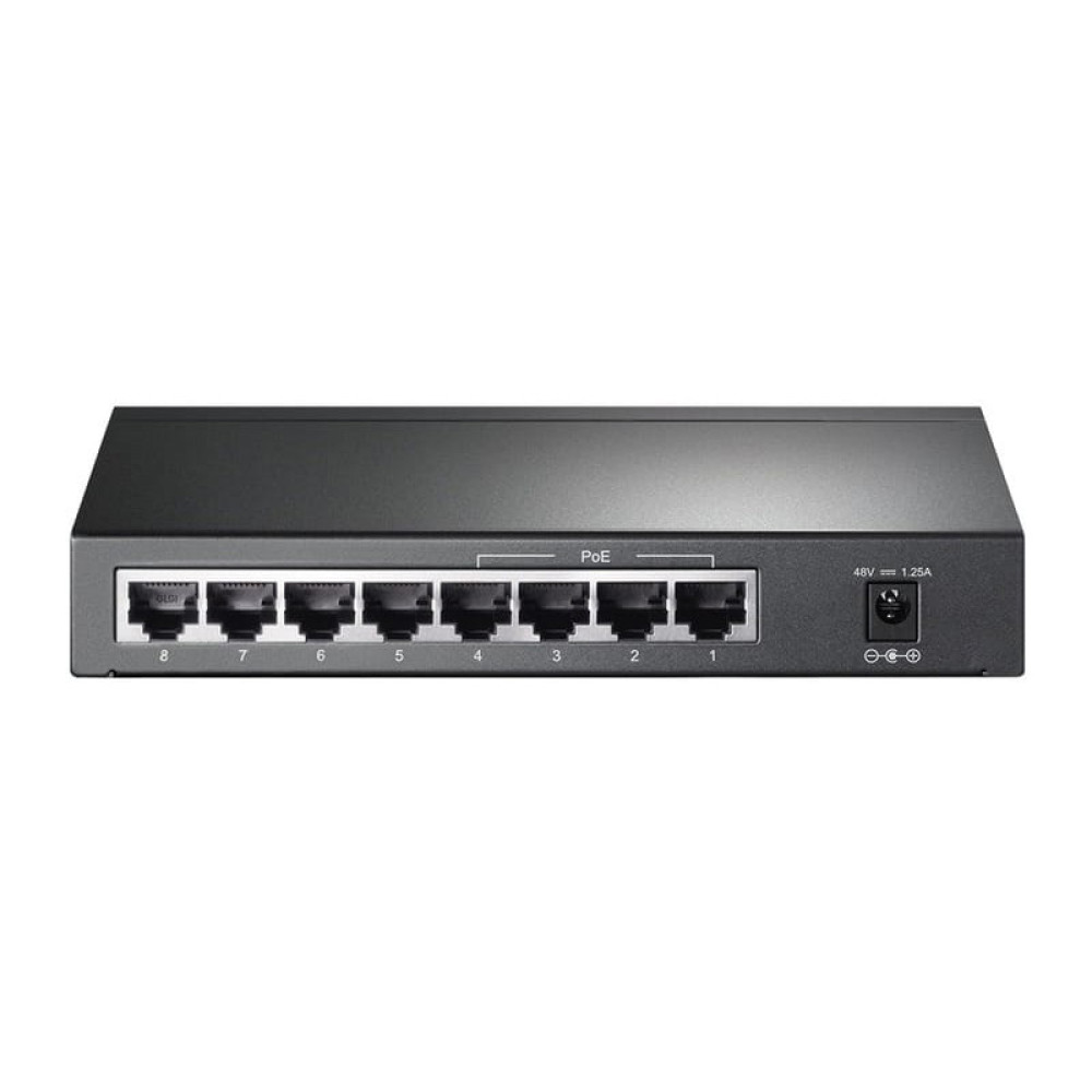 8-портовий PoE-комутатор TP-Link TL-SG1008P некерований