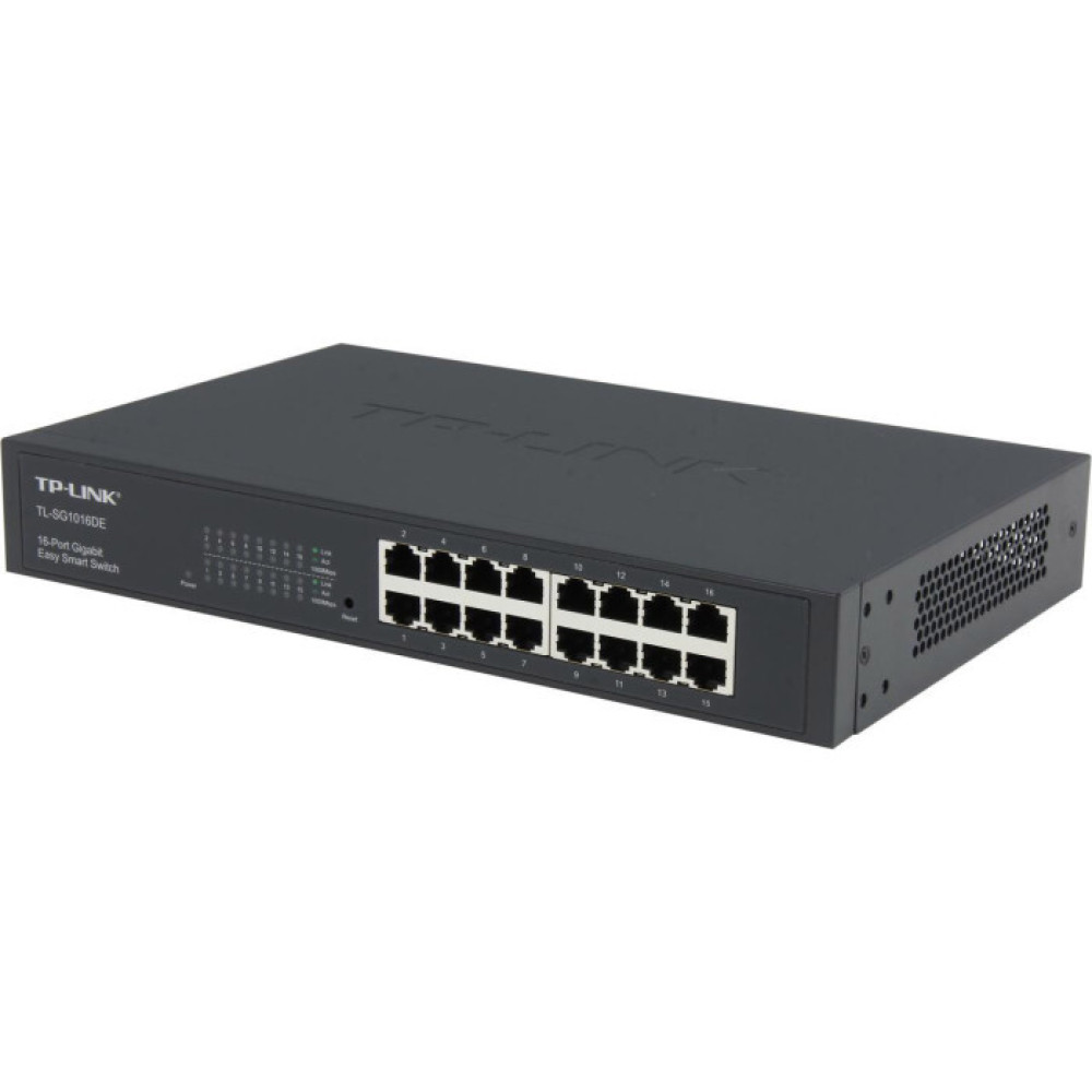 16-портовий комутатор TP-LINK TL-SG1016DE керований