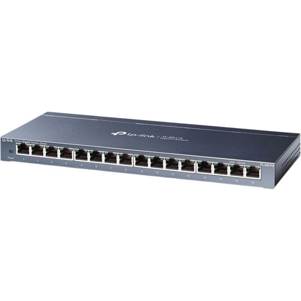 16-портовий комутатор TP-Link TL-SG116 некерований