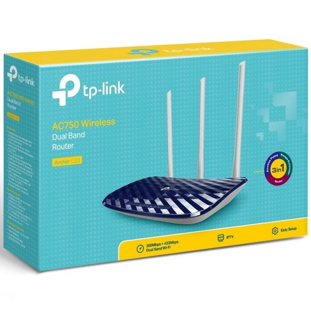 Бездротовий маршрутизатор TP-Link Archer C20