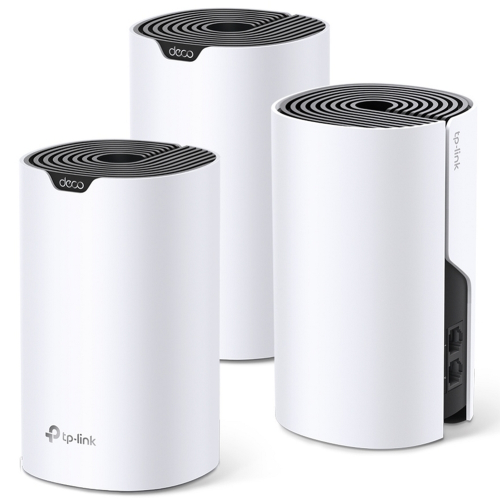 Комплект TP-Link Deco S4 (3-pack) з трьох Mesh Wi-Fi маршрутизаторів