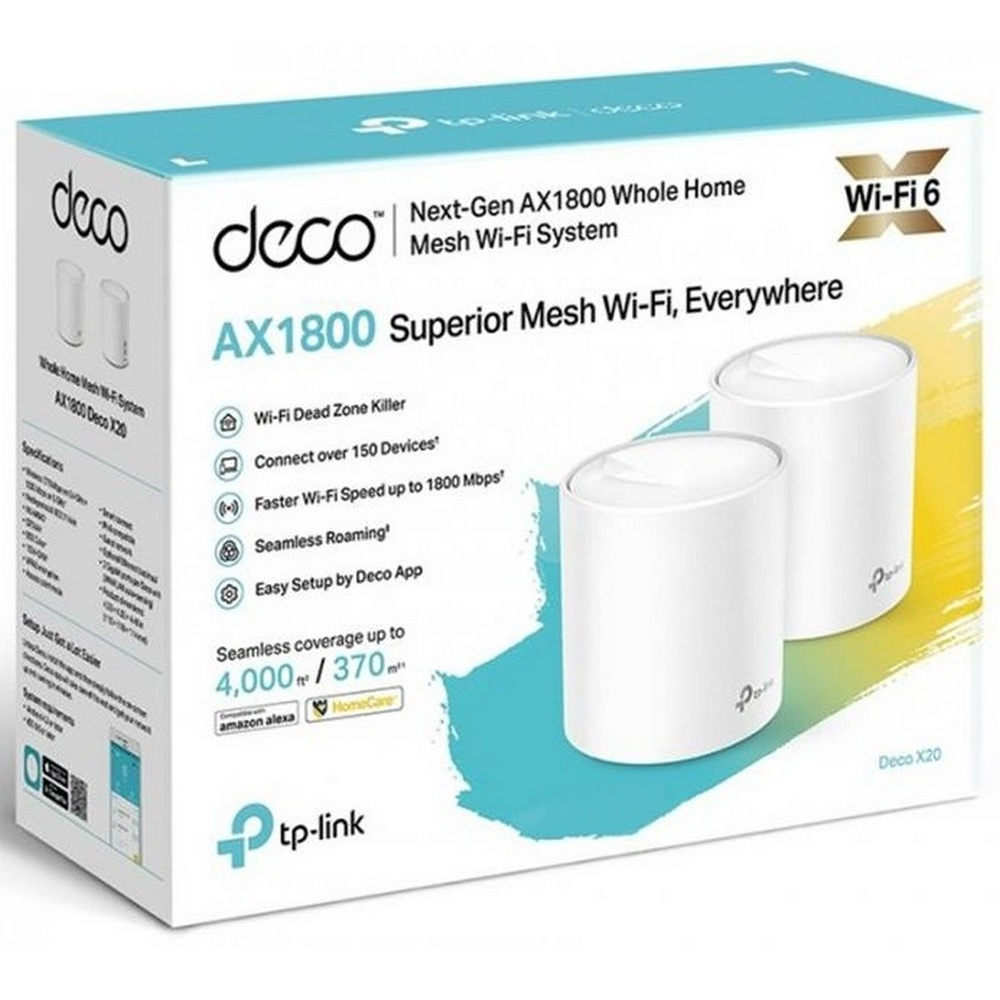Wi-Fi Mesh-система TP-Link Deco X20 (1-pack)