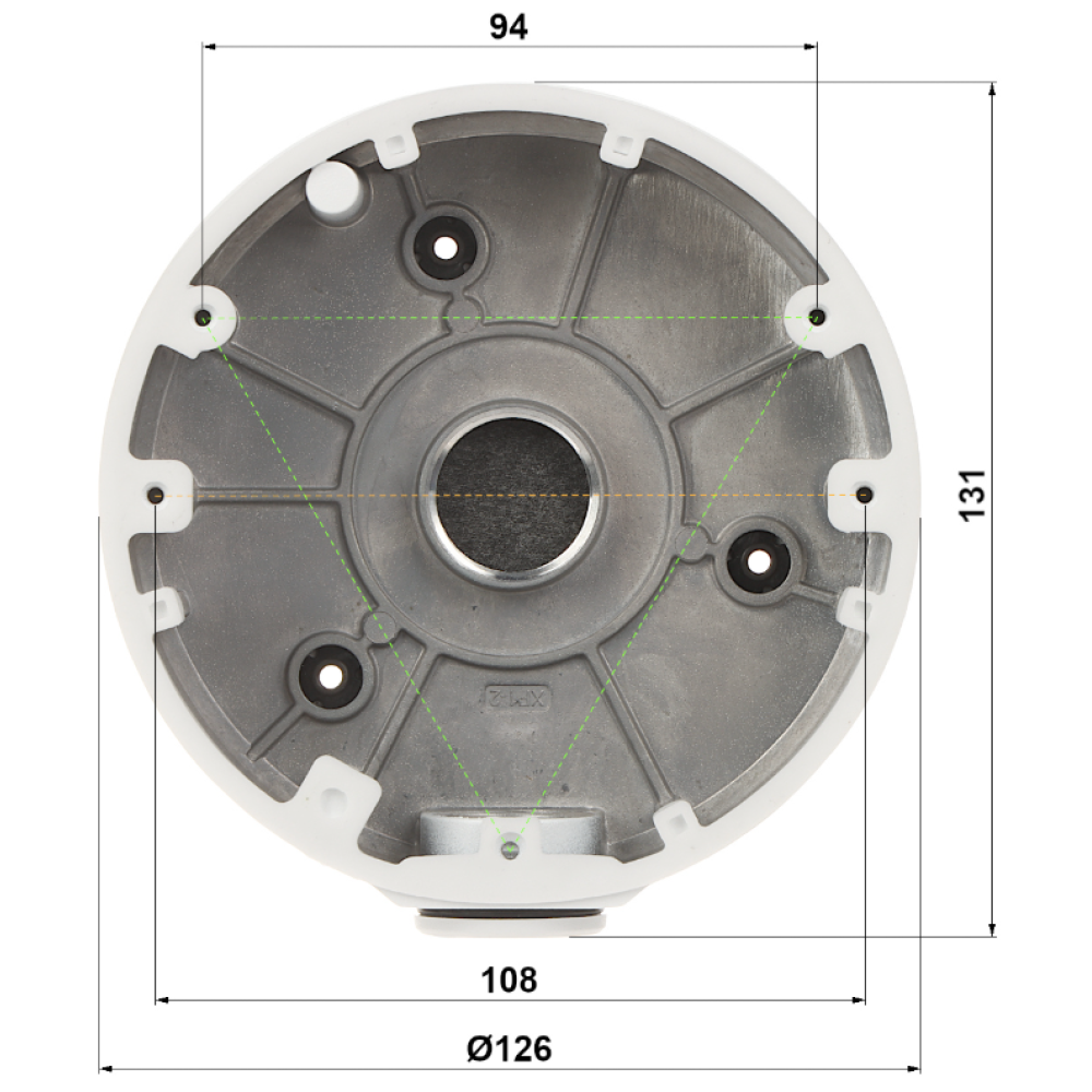 Коммутационная коробка Uniview TR-JB03-H-IN