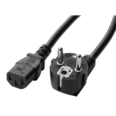 Кабель живлення Trinix C13-EU plug євророзетка 3м