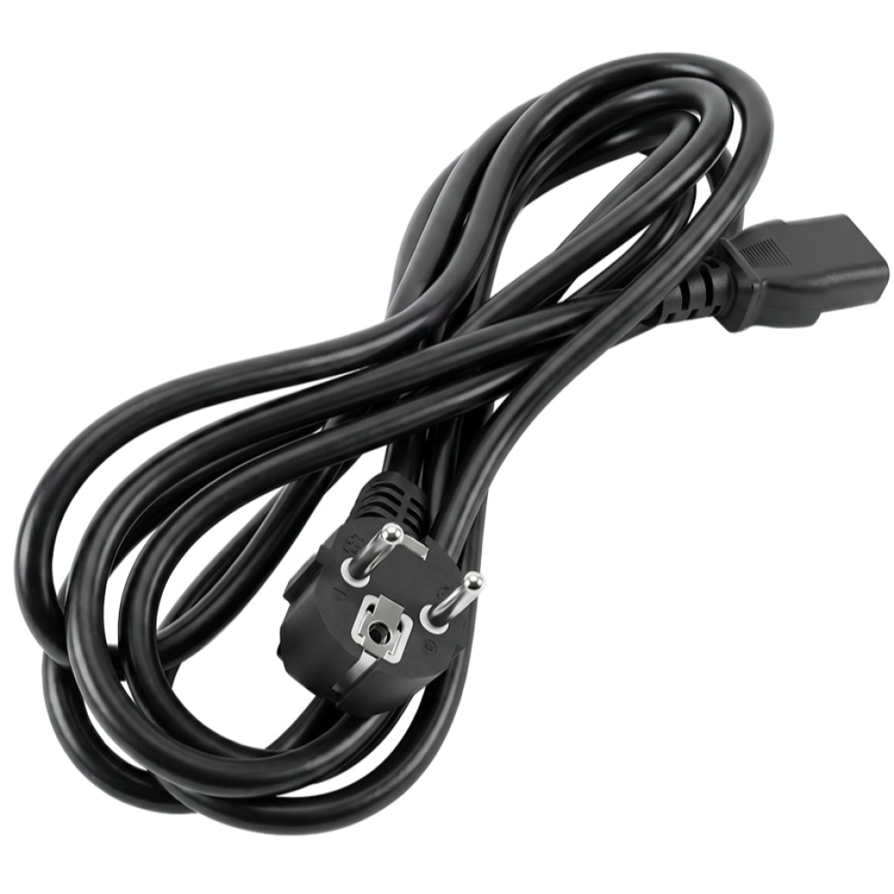 Кабель живлення Trinix C13-EU plug євророзетка 3м