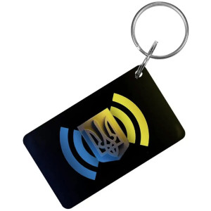 Ключ-брелок Trinix Mifare Proximity-key MIFARE PLUS S2K 7B epoxy прямоугольный 30*50 мм герб