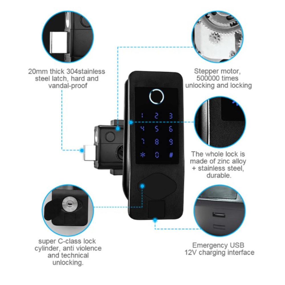 Smart замок TTLOCK GRIZZLY V4