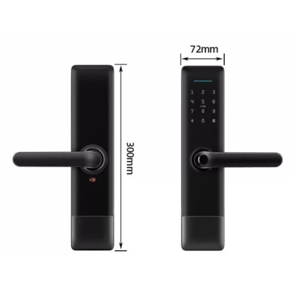 Біометричний замок TTLOCK ONIX WiFi (silver)