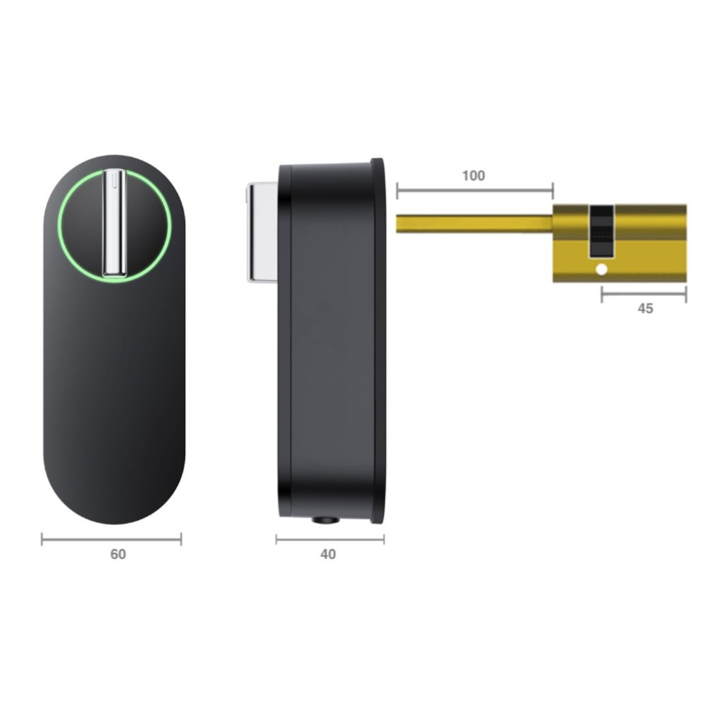 Электронный редуктор цилиндра TTLOCK ROTOR INVISIBLE