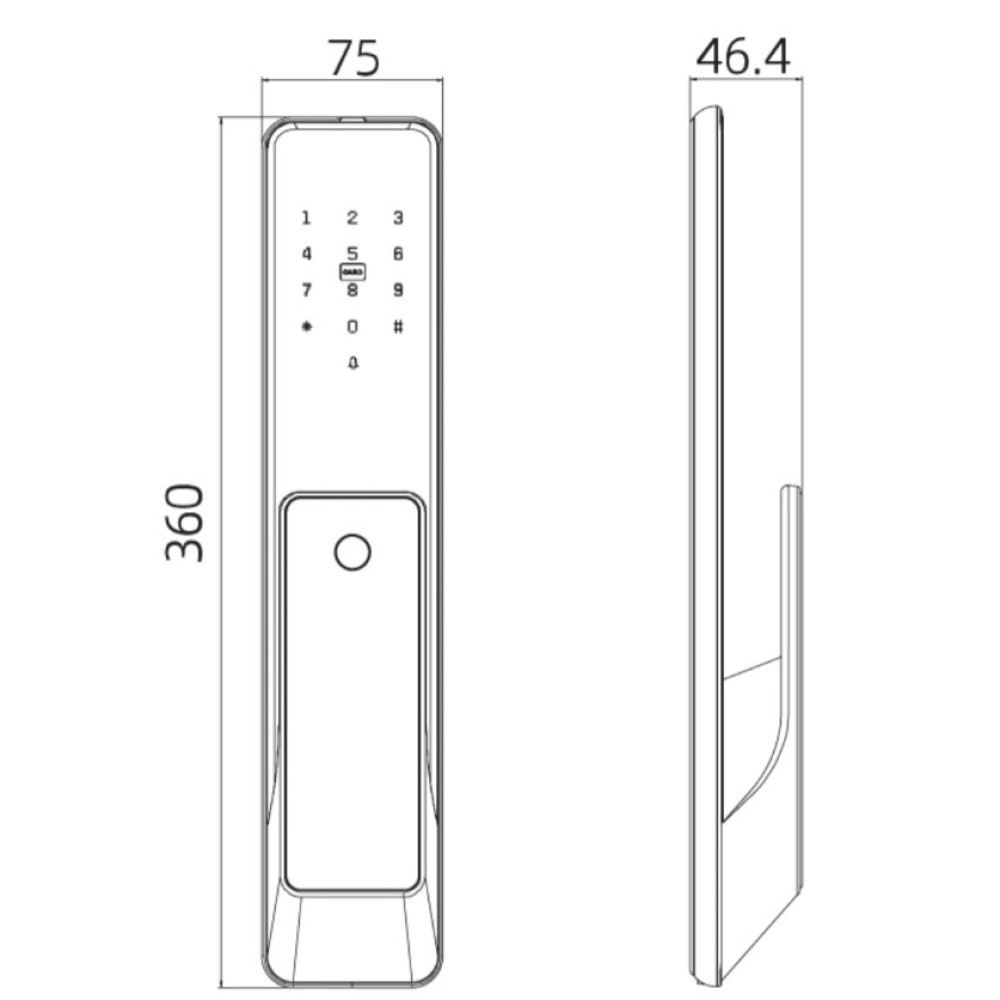 Smart замок TTLOCK SENATOR