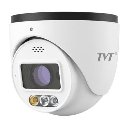 6 Мп IP-відеокамера TVT TD-9565S4-PA(D/PE/AW3) White f=2.8mm, фіксований об'єктив