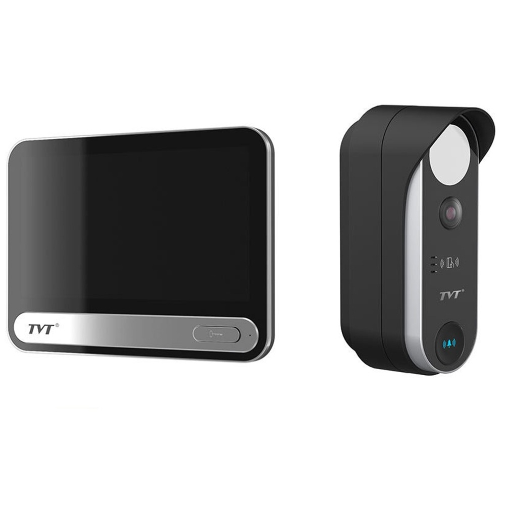 Комплект IP-видеодомофона с Wi-Fi TVT TE-KT6101-001 Black
