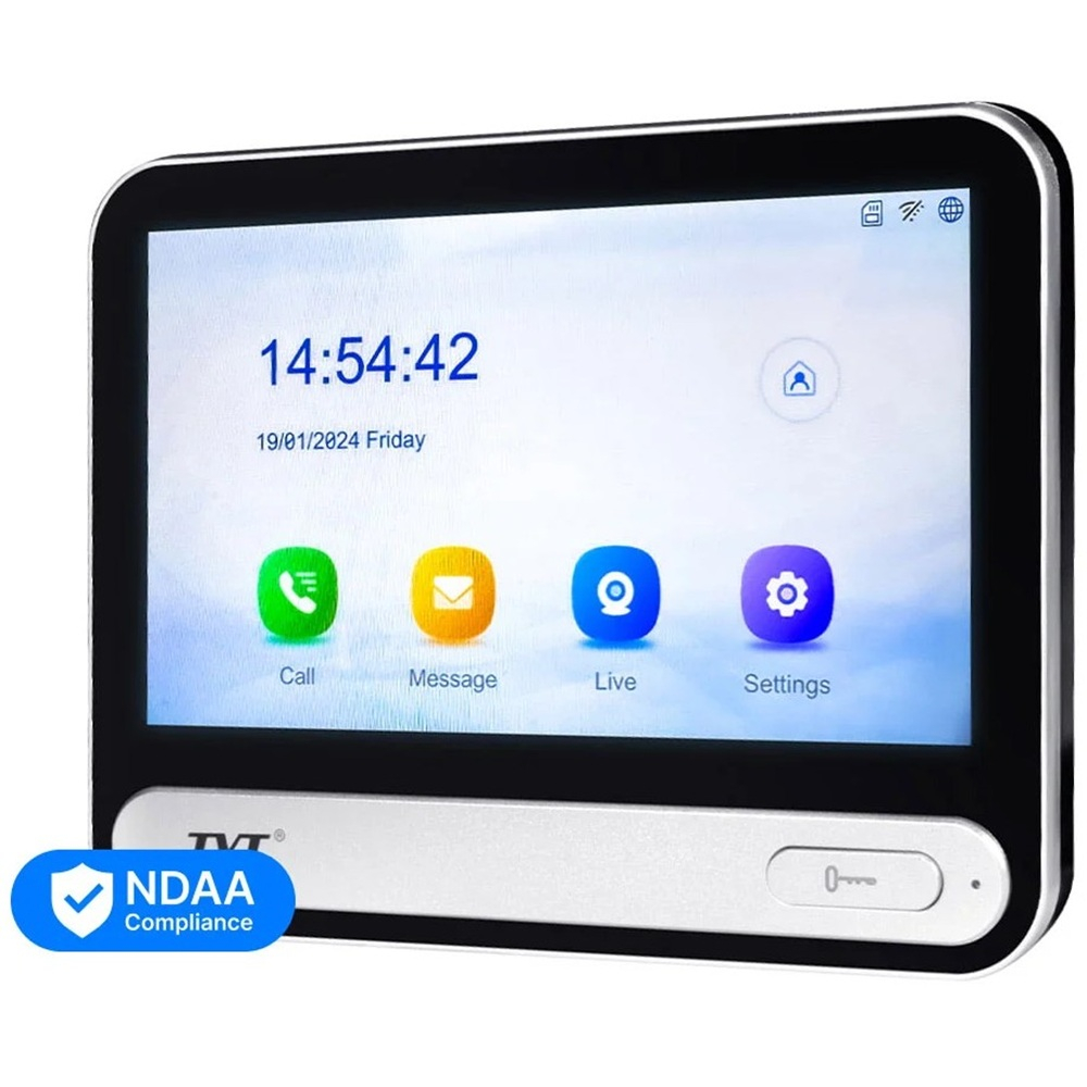 Комплект IP-видеодомофона с Wi-Fi TVT TE-KT6101-001 Black