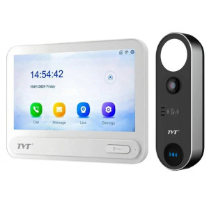 Комплект IP-видеодомофона с Wi-Fi TVT TE-KT6101-001 White