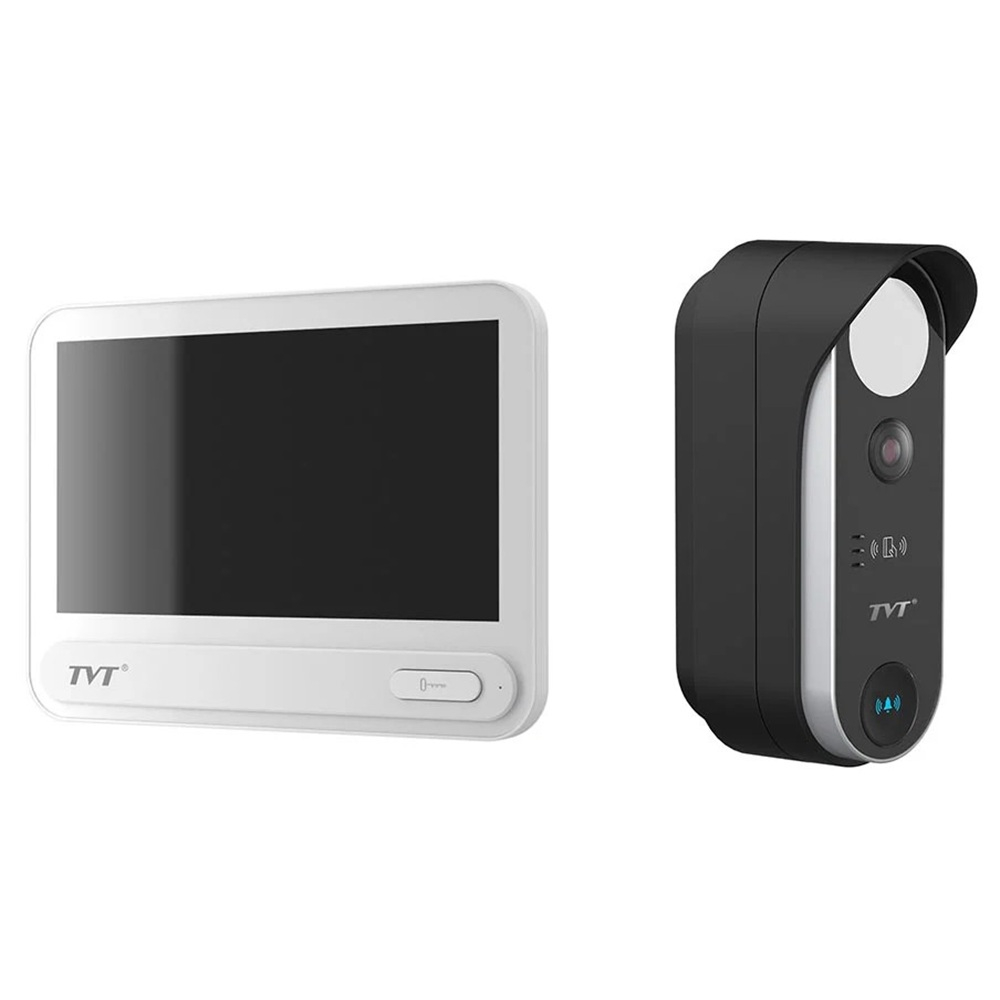 Комплект IP-відеодомофона з Wi-Fi TVT TE-KT6101-001 White