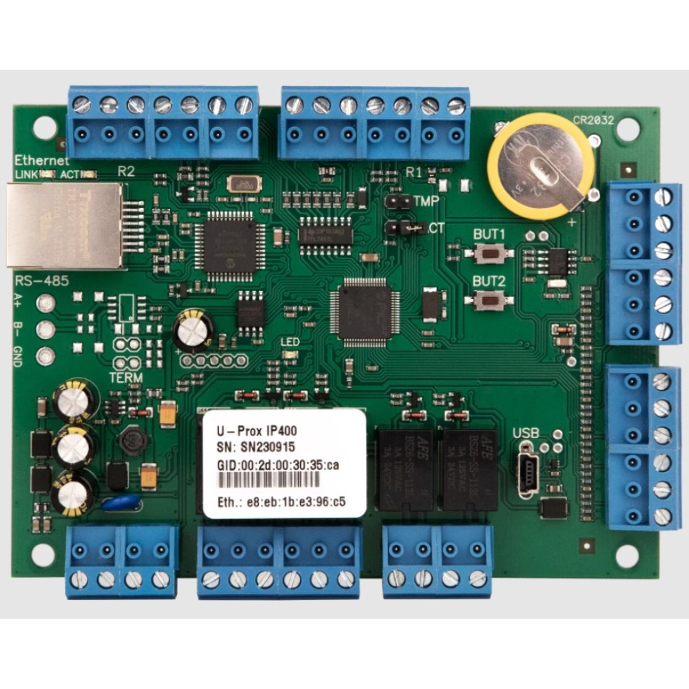Контроллер для двух дверей U-Prox IP400 OSDP