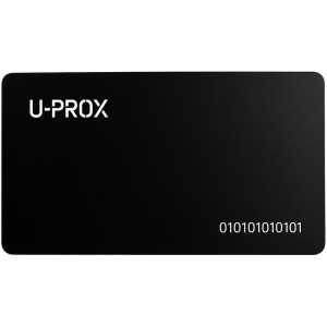 Проксіміті карта 2K з захистом U-PROX Mifare DESFire 2k EV3 black