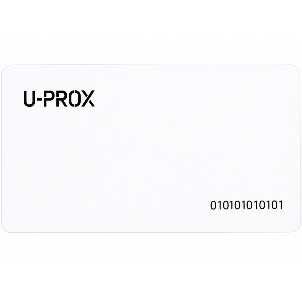 Проксіміті карта 2K з захистом U-PROX Mifare DESFire 2k EV3 white