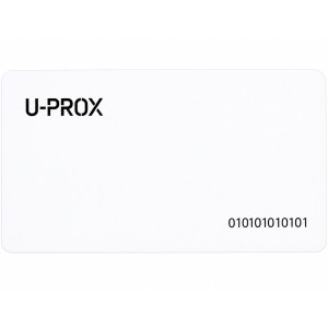Проксіміті карта 2K з захистом U-PROX Mifare DESFire 2k EV3 white