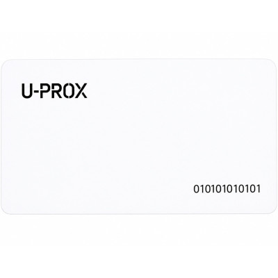 Проксіміті карта 2K з захистом U-PROX Mifare DESFire 2k EV3 white