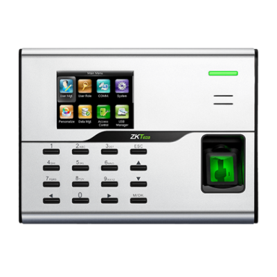 Біометричний термінал ZKTeco UA860 ID ADMS зі зчитувачем відбитка пальця