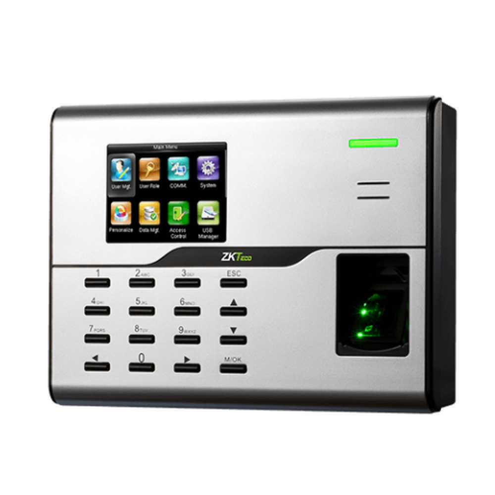 Біометричний термінал ZKTeco UA860 ID ADMS зі зчитувачем відбитка пальця