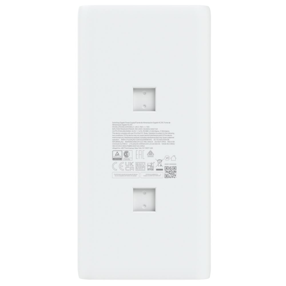 Інжектор Ubiquiti 10G PoE+++ Adapter (90W) (UACC-POE+++-10G)