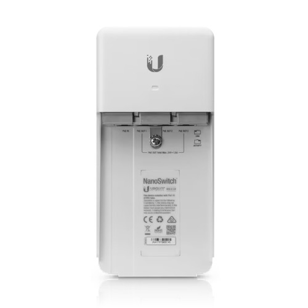 Коммутатор Ubiquiti NanoSwitch N-SW (4xGE, POE)