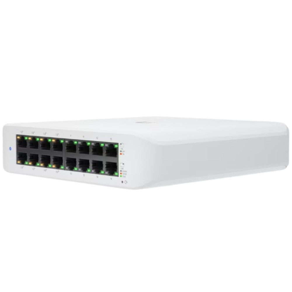 Коммутатор Ubiquiti UniFi Lite 16 PoE (USW-Lite-16-POE)