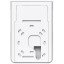 Точка доступу Ubiquiti UniFi U7 Pro Wall (U7-Pro-Wall)
