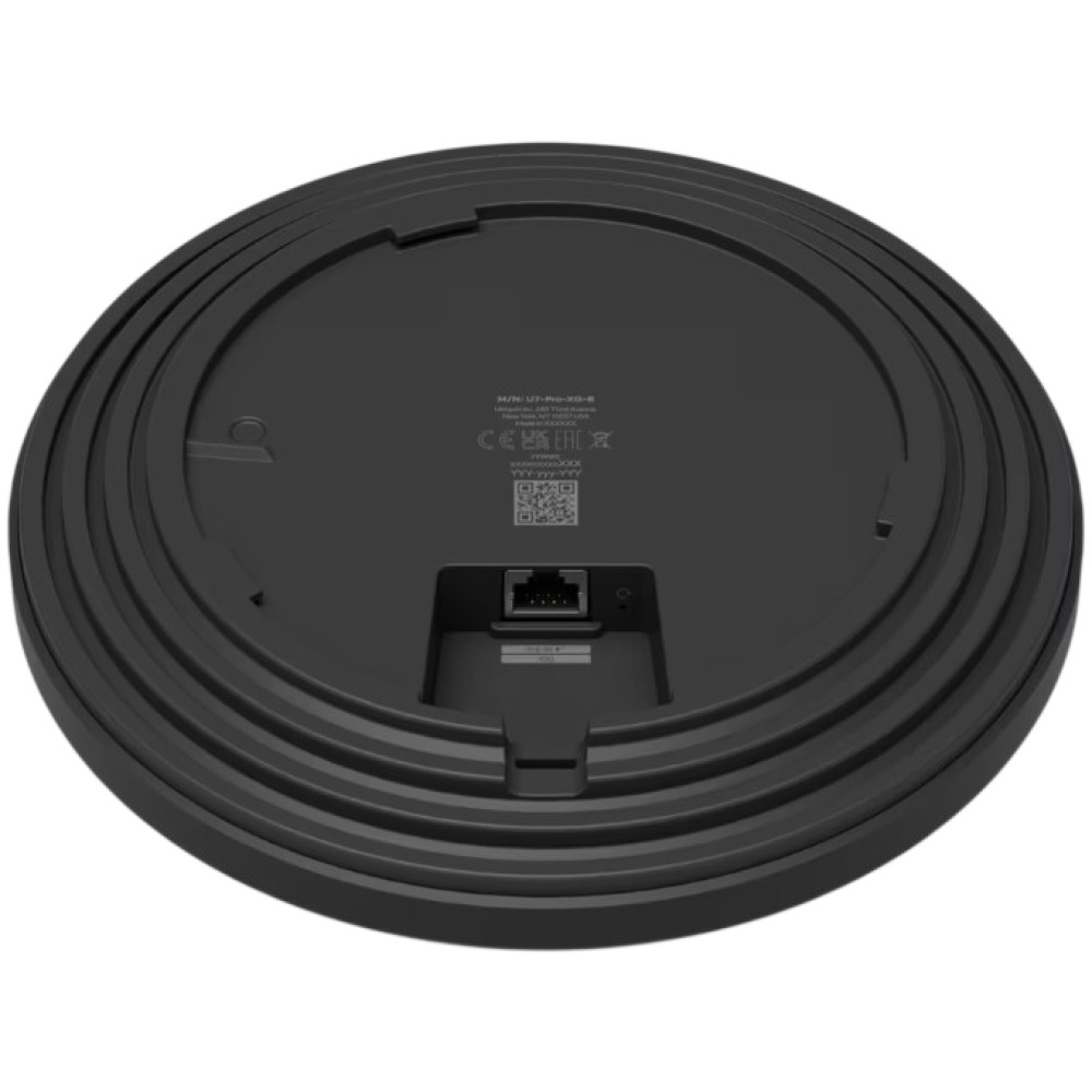 Точка доступа Ubiquiti UniFi U7 Pro XG Black (U7-PRO-XG-B)
