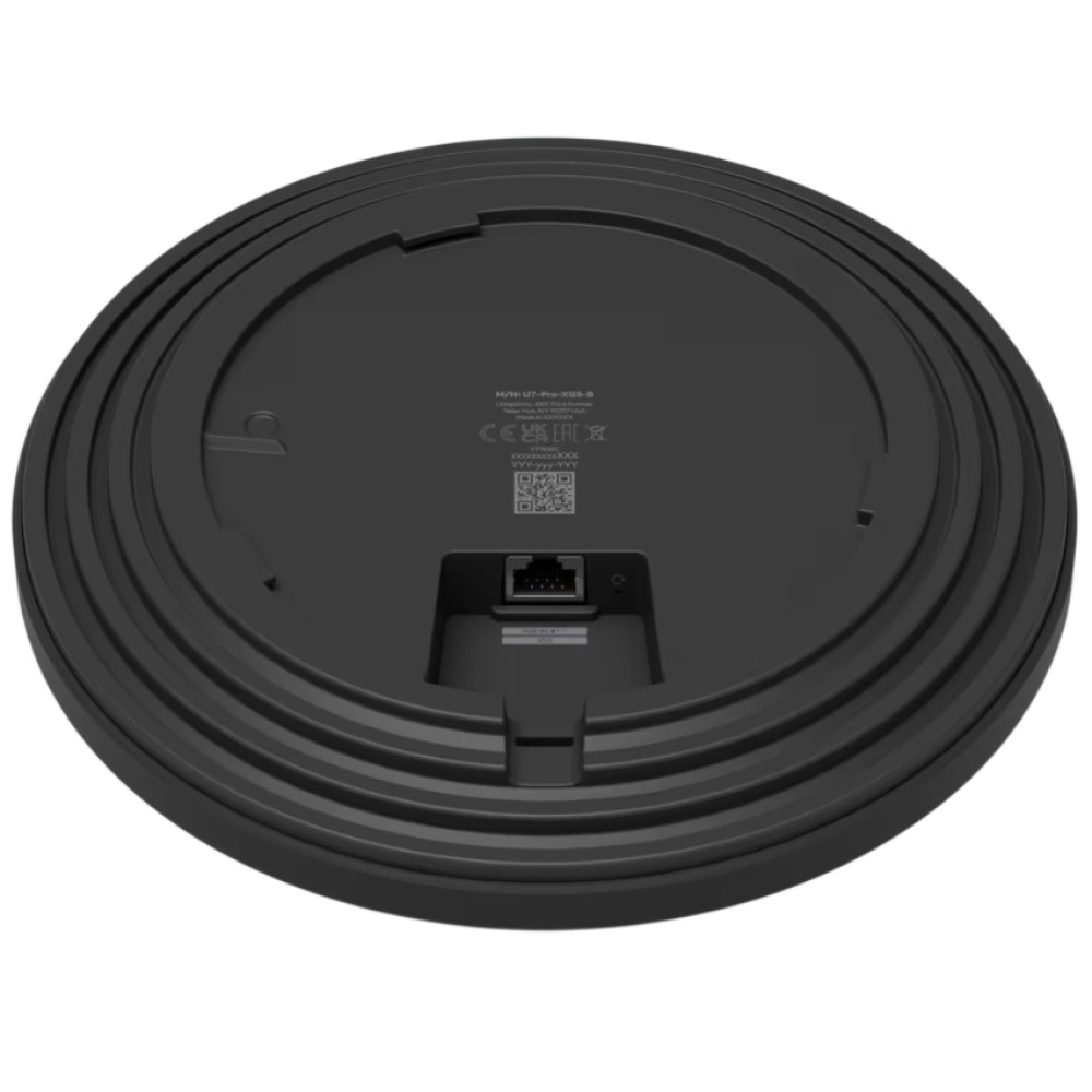 Точка доступа Ubiquiti UniFi U7 Pro XGS Black (U7-PRO-XGS-B)