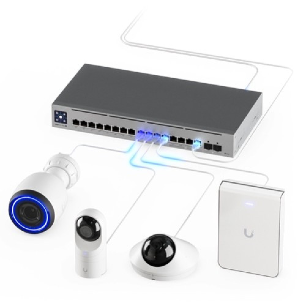 Комутатор Ubiquiti UniFi USW-Pro-Max-16-PoE