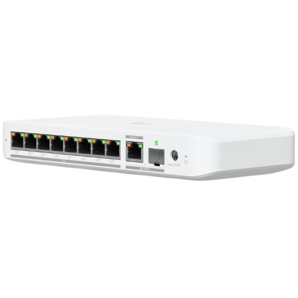 Коммутатор Ubiquiti UniFi Flex 2.5G PoE (USW-FLEX-2.5G-8-POE) управляемый уровнем 2